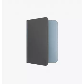 UNIQ Belmont Passport Holder su Apple Find My ir RFID blokavimu, pilkai mėlyna