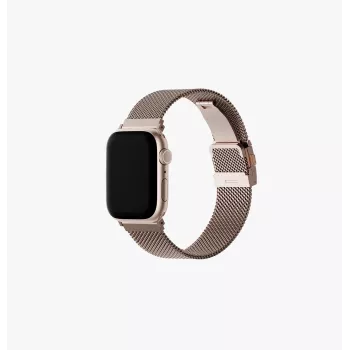 UNIQ Dante Pro nerūdijančio plieno jungčių apyrankė, skirta Apple Watch 49/46/45/44 mm - Metallic Pink
