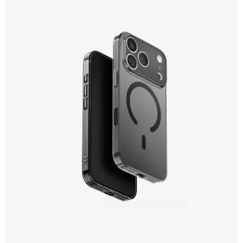 UNIQ Airsuit MagClick Įkrovimo Dėklas, skirtas iPhone 17 Pro, Juodas