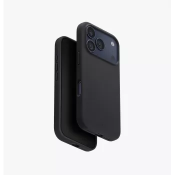 UNIQ Lino Case, skirtas iPhone 17 Pro MagClick įkrovimui – pilka