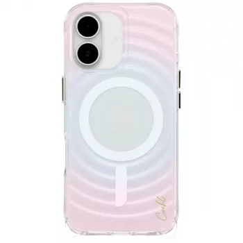 UNIQ Coehl Vela dėklas iPhone 17, magnetinis įkrovimas, Opal