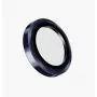 UNIQ Optix Prime Camera Lens Protector, skirtas iPhone 17 Pro / 17 Pro Max / 15 Pro / 15 Pro Max su aplikatoriumi - tamsiai mėlyna