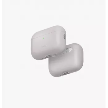 UNIQ Lino silikoninis dėklas AirPods Pro 3rd Gen, smėlio spalvos