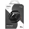 UNIQ Keva Verge Dėklas, skirtas Apple Watch Ultra / Ultra 2 / Ultra 3 49mm Juodas