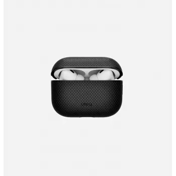 UNIQ Keva Prime dėklas, skirtas AirPods Pro 3rd Gen, juodas