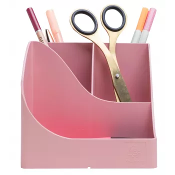 Exacompta rašiklių laikiklis Pen Wave AutentiK 5 skyrių Bonbon Pink