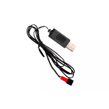 Carrera USB įkrovimo laidas, skirtas 3,7 V 850 mAh Li-Po akumuliatoriui (370410148)