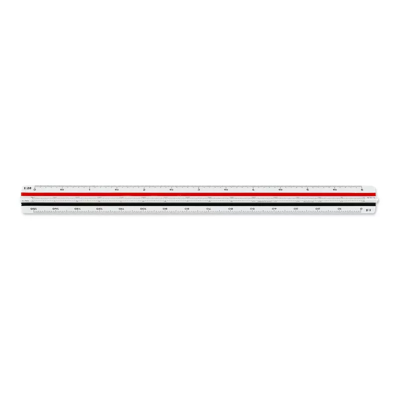 ARISTO Triangular Scale F, White (AR23701EB)