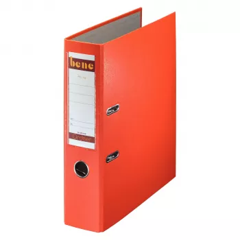 Esselte Leitz 291400OR A4 segtuvas su svirtimi, 80 mm nugarėlė, talpa 600 lapų, oranžinė