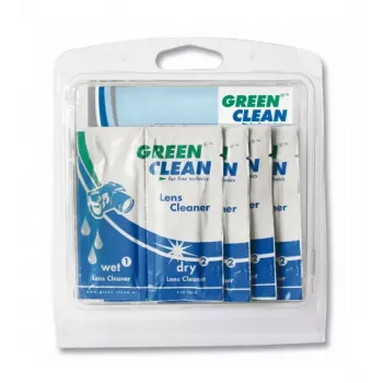 GREEN CLEAN Drėgno ir sauso valymo servetėlių rinkinys – 10 pakelių (20 servetėlių) ekranams, LCD, LED, plazminiams, TFT, nešiojamiesiems kompiuteriams, planšetėms, išmaniesiems telefonams, monitoriams – be alkoholio, be dryžių, antistatinės
