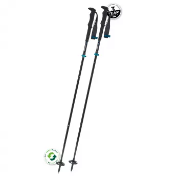 Komperdell Fx Lite Carbon Vario Approach žygio lazdos, mėlynos