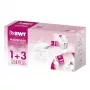 BWT 814544 Longlife Refill 1+3 vandens filtro ąsotis rožinė/balta