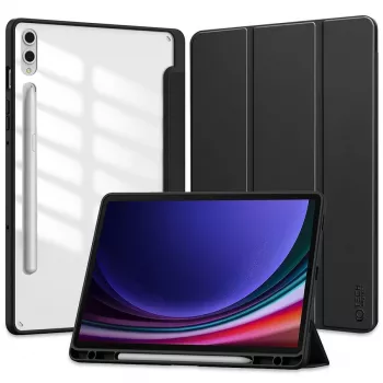 Tech-Protect SC Pen Hybrid dėklas, skirtas Samsung Galaxy Tab S9+ / S10+ 12.4 X810 / X816B / X826B, juodas