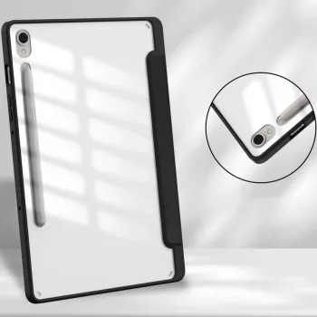 Tech-Protect SC Pen Hybrid dėklas, skirtas Samsung Galaxy Tab S9+ / S10+ 12.4 X810 / X816B / X826B, juodas