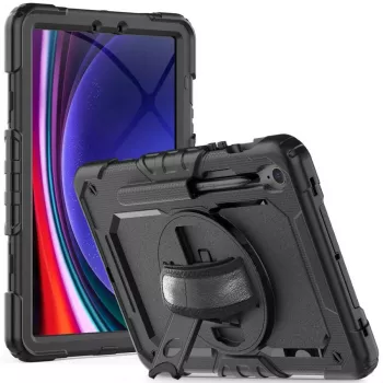 Tech-Protect Solid360, skirta Samsung Galaxy Tab S9 / S9 FE / S10 FE / S10 LITE, juoda