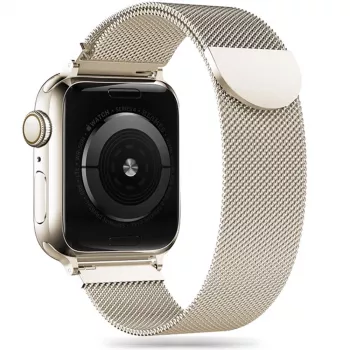 Tech-Protect Milanese Loop, skirta Apple Watch 8 / 9 / 10 / 11 / SE / Ultra (44 / 45 / 46 / 49 mm) – sidabrinė