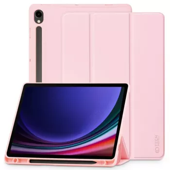Tech-Protect SC rašiklio dėklas, skirtas Samsung Galaxy Tab S9 / S9 FE / S10 FE / S10 Lite, rožinis