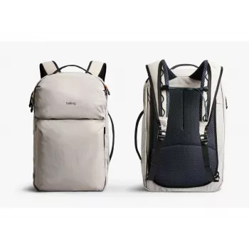 Bellroy Lite Travel Pack - 30L Travel Backpack su Kišenė Nešiojamam Kompiuteriui (Pelenų)