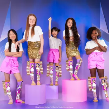 MADMIA K-pop Kp003 vaikiškos kojinės iki kelių