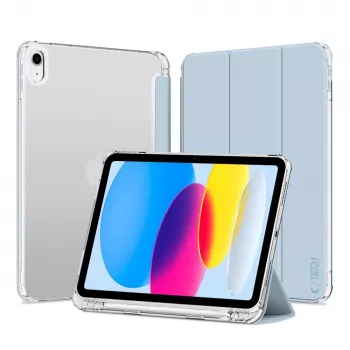 Tech-Protect SC Pen Hybrid Folio Case, skirta iPad 10.9 2022 - Dangaus mėlyna
