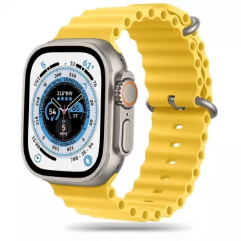 TECH-PROTECT IconBand Pro Apple Watch dirželis 42/44/45/49mm geltonas