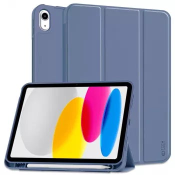 Tech-Protect SC Pen dėklas, skirtas iPad 10.9 (10th Gen, 2022) / iPad 11 (2025), mėlynas