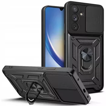 TECH-PROTECT Camshield Pro Dėklas, skirtas Samsung Galaxy A34 5G, juodas