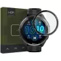 HOFI Hybrid Pro+ Hybrid Glass Screen Protector, skirtas Garmin Forerunner 965 - Juodas