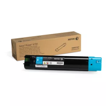 Xerox Original Toner Cartridge 106R01507 Cyan High Capacity 12 000 puslapių