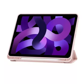 Tech-Protect SC Pen Case, skirta iPad Air 10.9 4/5 (2020-2022) / 11 6/7/8 (2024-2026), rožinės spalvos