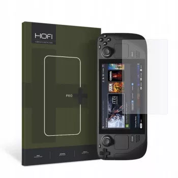 HOFI Glass PRO+ Grūdinto stiklo ekrano apsauga, skirta Steam Deck - skaidri