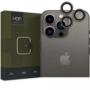 HOFI CamRing Pro+ fotoaparato objektyvo apsauga, skirta iPhone 14 Pro / 14 Pro Max, juoda