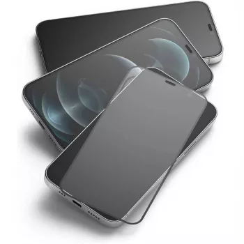 HOFI Glass Pro+ Grūdinto stiklo ekrano apsauga, skirta Apple iPhone 13 / 13 Pro / 14, juoda