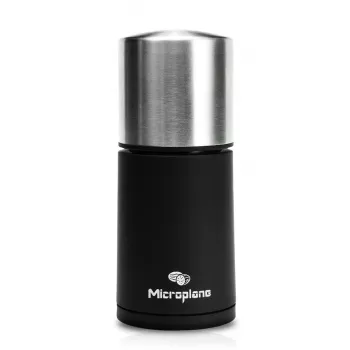 Microplane Spice Mill 2-in-1 Nutmeg Grater - Juoda/Skaidri