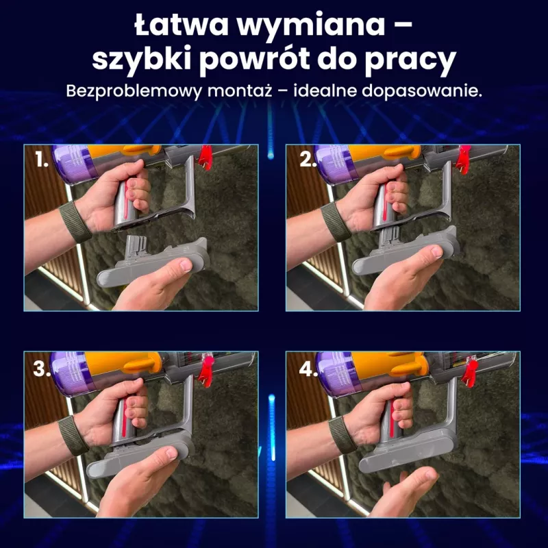 Extralink atsarginė baterija Dyson V12 25.2V 2500mAh + Filtras