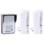 EURA ADP-48A3 (RL-3203CC) Wired Audio Intercom System - White/Silver