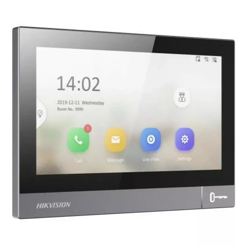 Hikvision DS-KH8381-TE1 IP vaizdo domofono vidaus monitorius su 7 colių jutikliniu ekranu