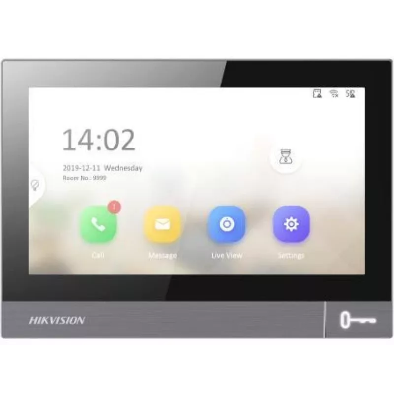 Hikvision DS-KH8381-TE1 IP vaizdo domofono vidaus monitorius su 7 colių jutikliniu ekranu