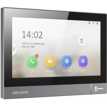 Hikvision DS-KH8381-TE1 IP vaizdo domofono vidaus monitorius su 7 colių jutikliniu ekranu