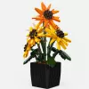 Mould King Sunflower Potted 24111 Building Block Set (854 Pieces)