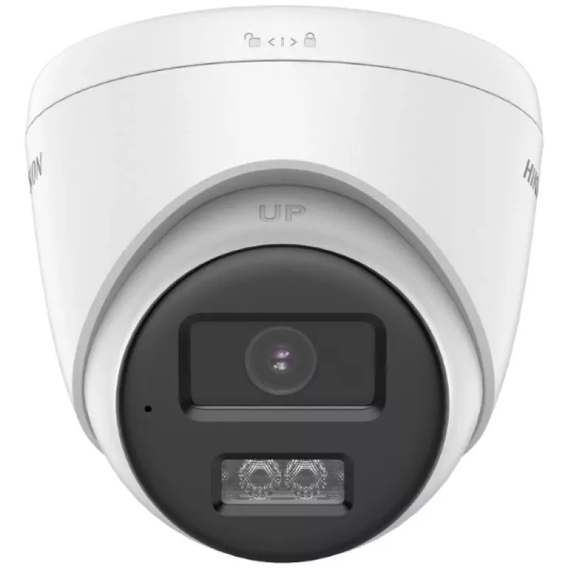 Hikvision DS-2CE78D0T-LTS(2.8mm) 2 MP HD-TVI kupolinė bokštinė kamera su dvipusiu garsu, fiksuoto židinio nuotolio objektyvu