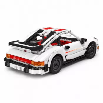 Mould King 911 Pull-Back Sports Car 15063 Statybinis Blokų Rinkinys 824 Dalys
