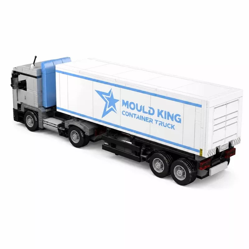 MOULD KING 24070 Konteinerinio sunkvežimio konstravimo rinkinys – 548 dalys