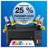 Epson EcoTank ET-1910 Daugiafunkcis rašalinis spausdintuvas - Spalvotas - Spausdinti, Skenuoti, Kopijuoti - A4, Legal - Iki 11 ppm spausdinimas - 100 lapų padavimas - Wi-Fi