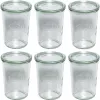 WECK Mold Jar 850ml rinkinys 6 vnt.