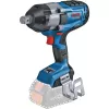 BOSCH Professional BITURBO GDS 18V-1050 HC belaidis smūginis veržliaraktis, 3/4 inch kvadratinis kotas, 18 V, Solo (mėlyna/juoda, Bluetooth, L-BOXX)