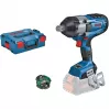BOSCH Professional BITURBO GDS 18V-1050 HC belaidis smūginis veržliaraktis, 3/4 inch kvadratinis kotas, 18 V, Solo (mėlyna/juoda, Bluetooth, L-BOXX)