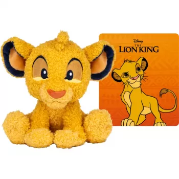TONIES Cuddle Tonie Simba - Disney The Lion King minkštas pliušinis garso žaislas su NFC lustu