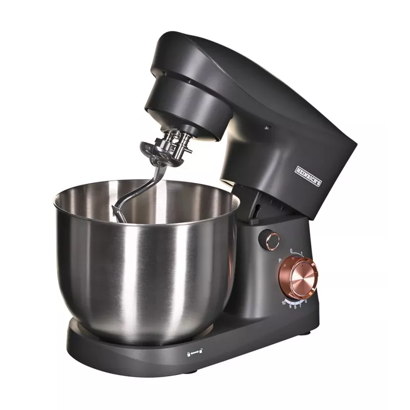 HEINRICH'S HKM 8077 Titan Stand Mixer 2000W 6.5L Silver