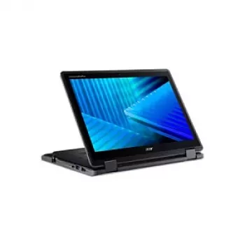 Acer TravelMate B3 Spin 12 TMB312RN-31-TCO 2-in-1 nešiojamas kompiuteris - Intel Pentium Silver N6000 - 8 GB RAM - 256 GB SSD - 11,6 inch Full HD jutiklinis ekranas - Windows 11 Pro Education - vokiška klaviatūra